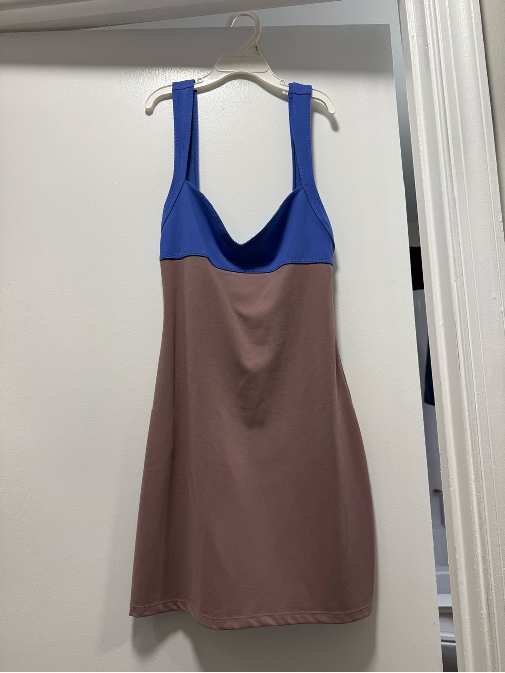 Free people color block slip dress